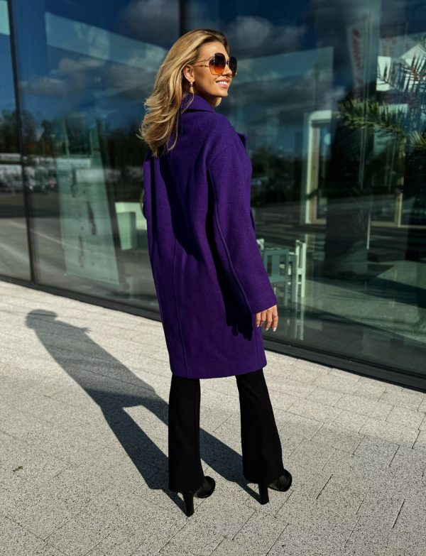 Wełniany Płaszcz Pinko Inning