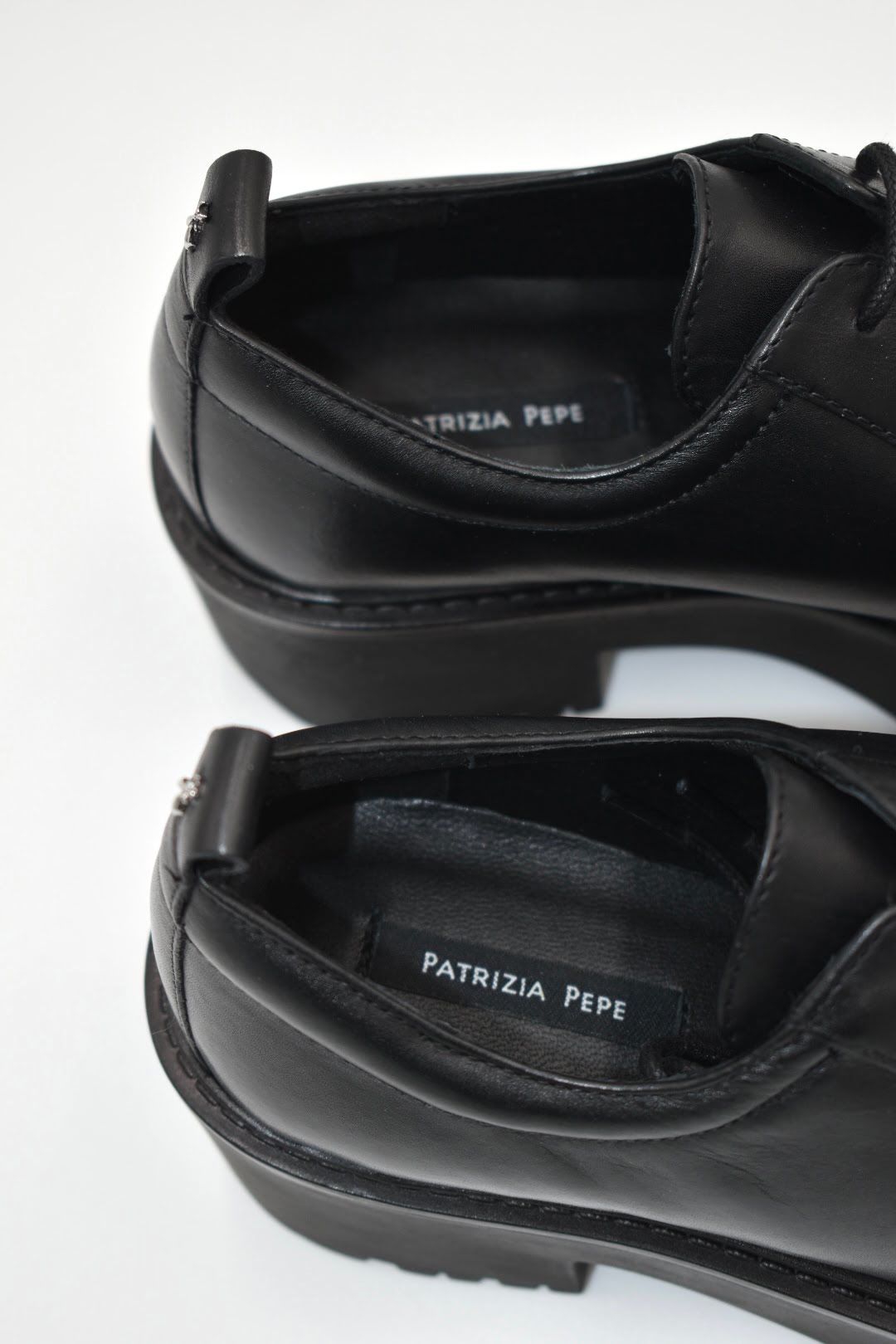 czarne półbuty Patrizia Pepe czarne półbuty Patrizia Pepe