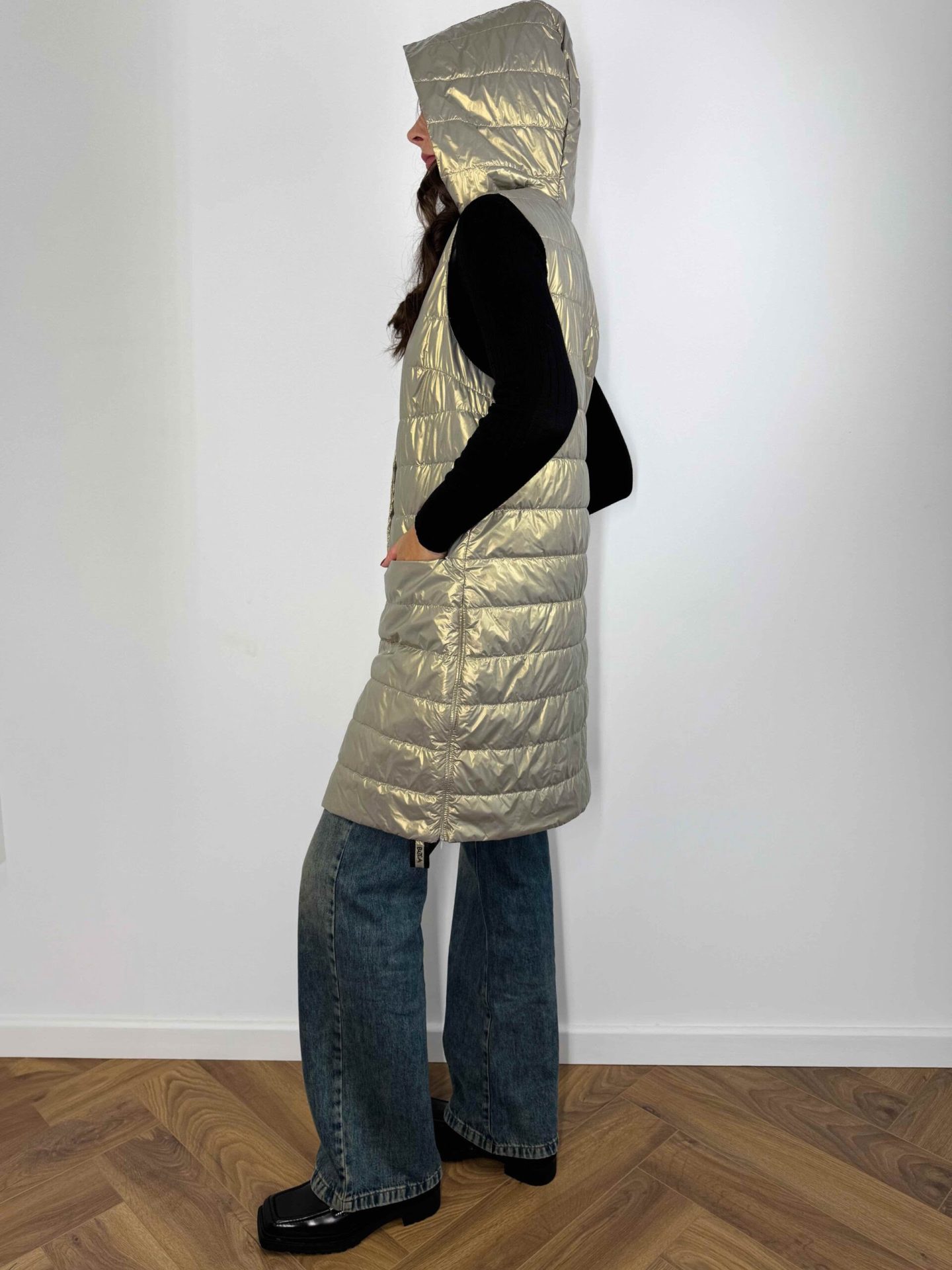 Złota Kamizelka z kapturem Boca Złota Kamizelka z kapturem Boca