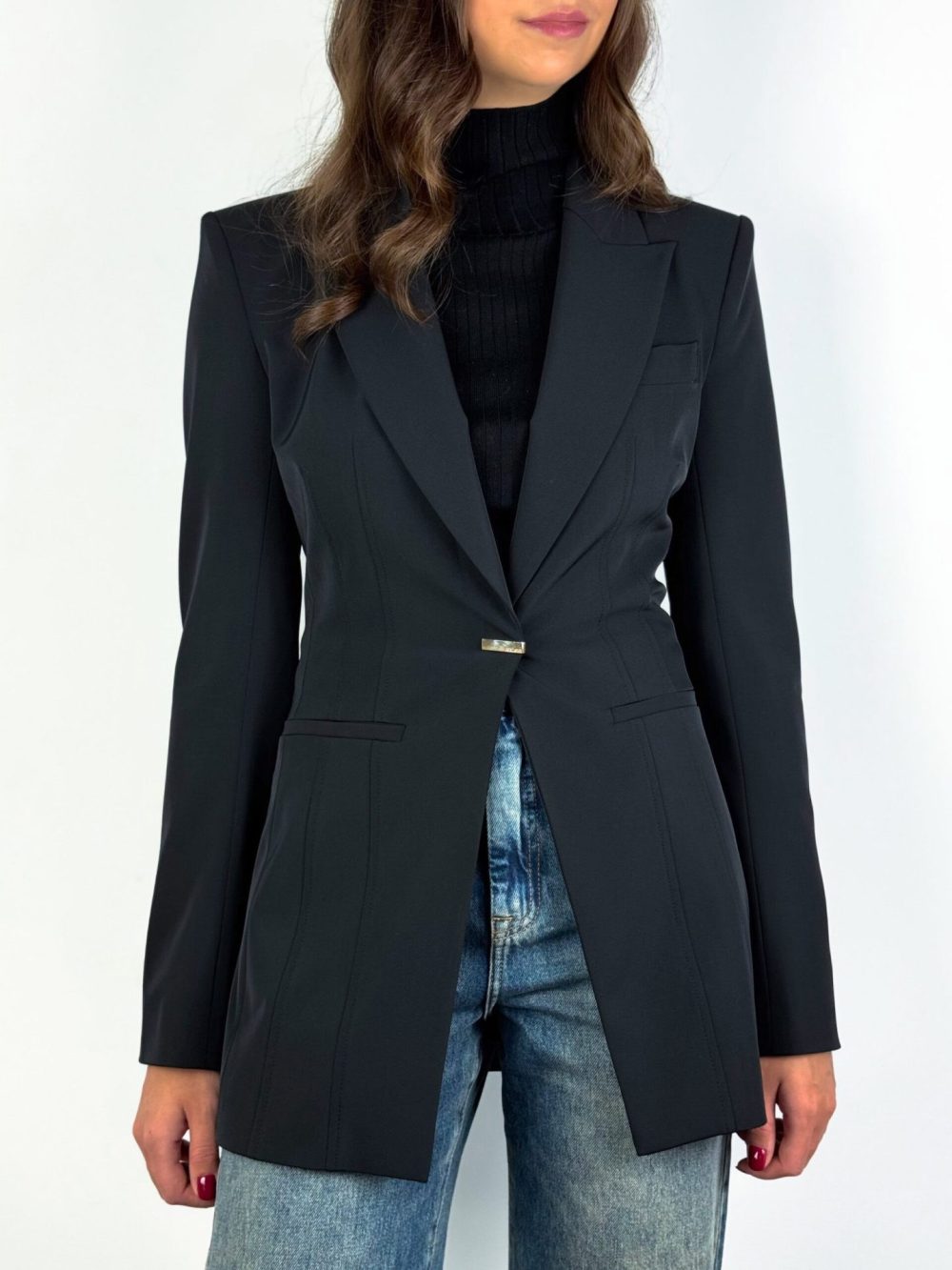 Taliowana marynarka Patrizia Pepe