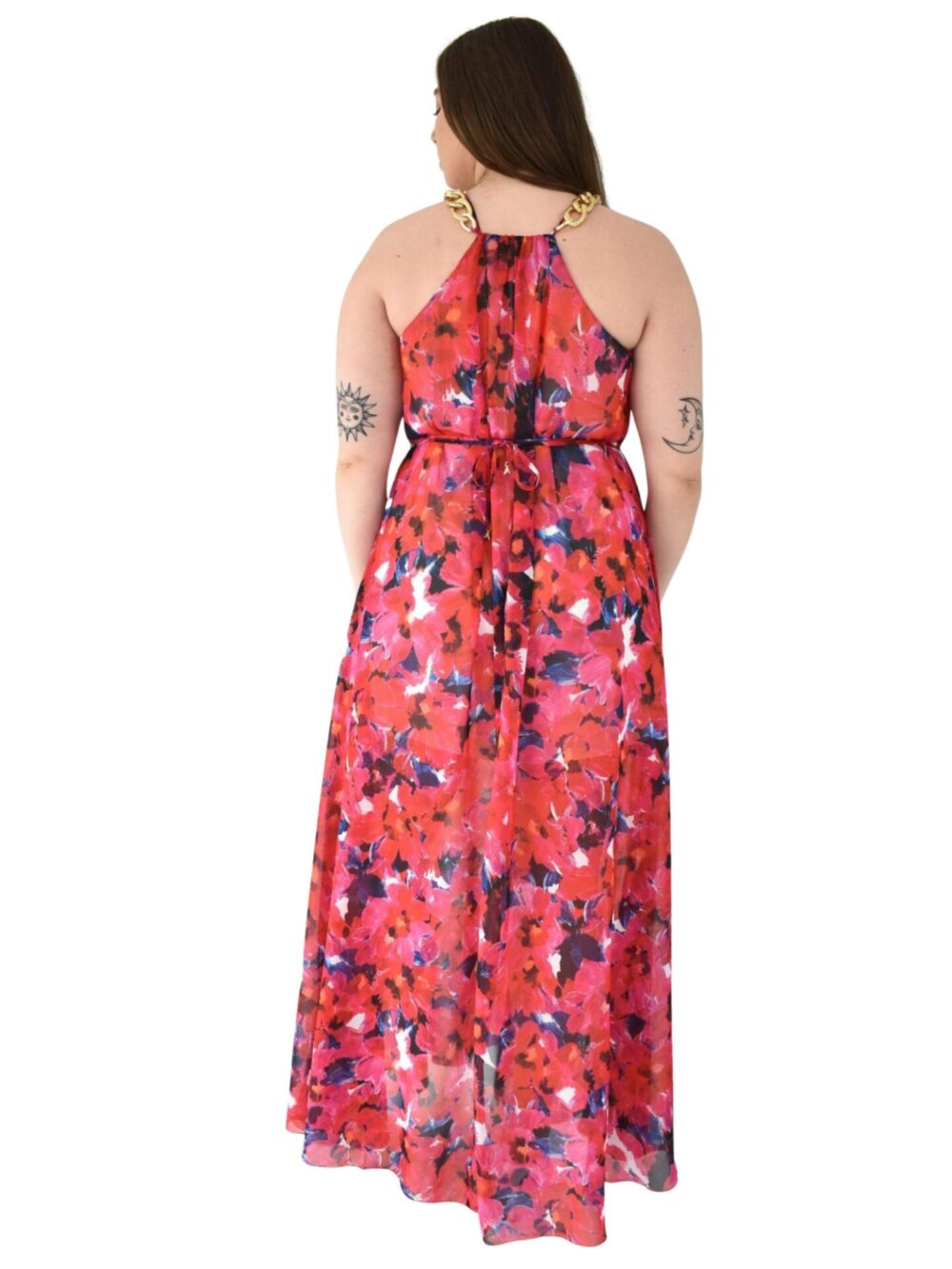 Różowa letnia sukienka Patrizia Pepe