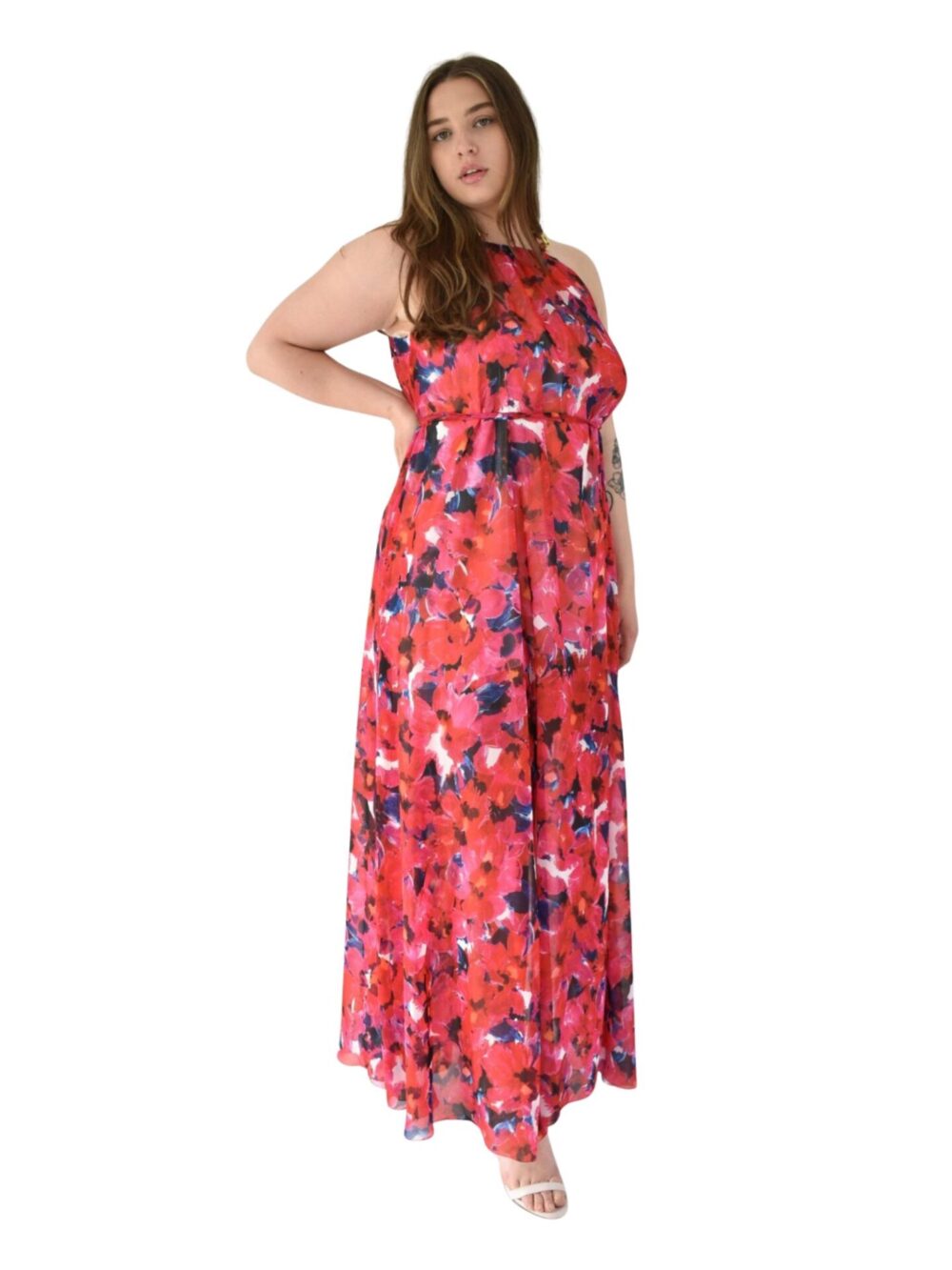 Różowa letnia sukienka Patrizia Pepe