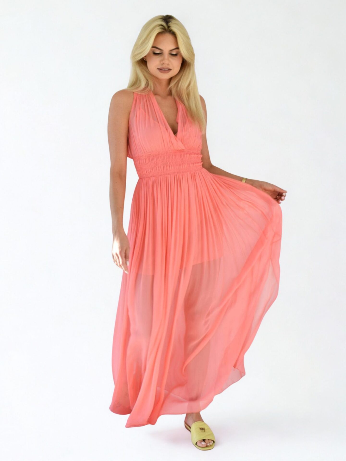 Zwiewna sukienka Patrizia Pepe Zwiewna sukienka Patrizia Pepe