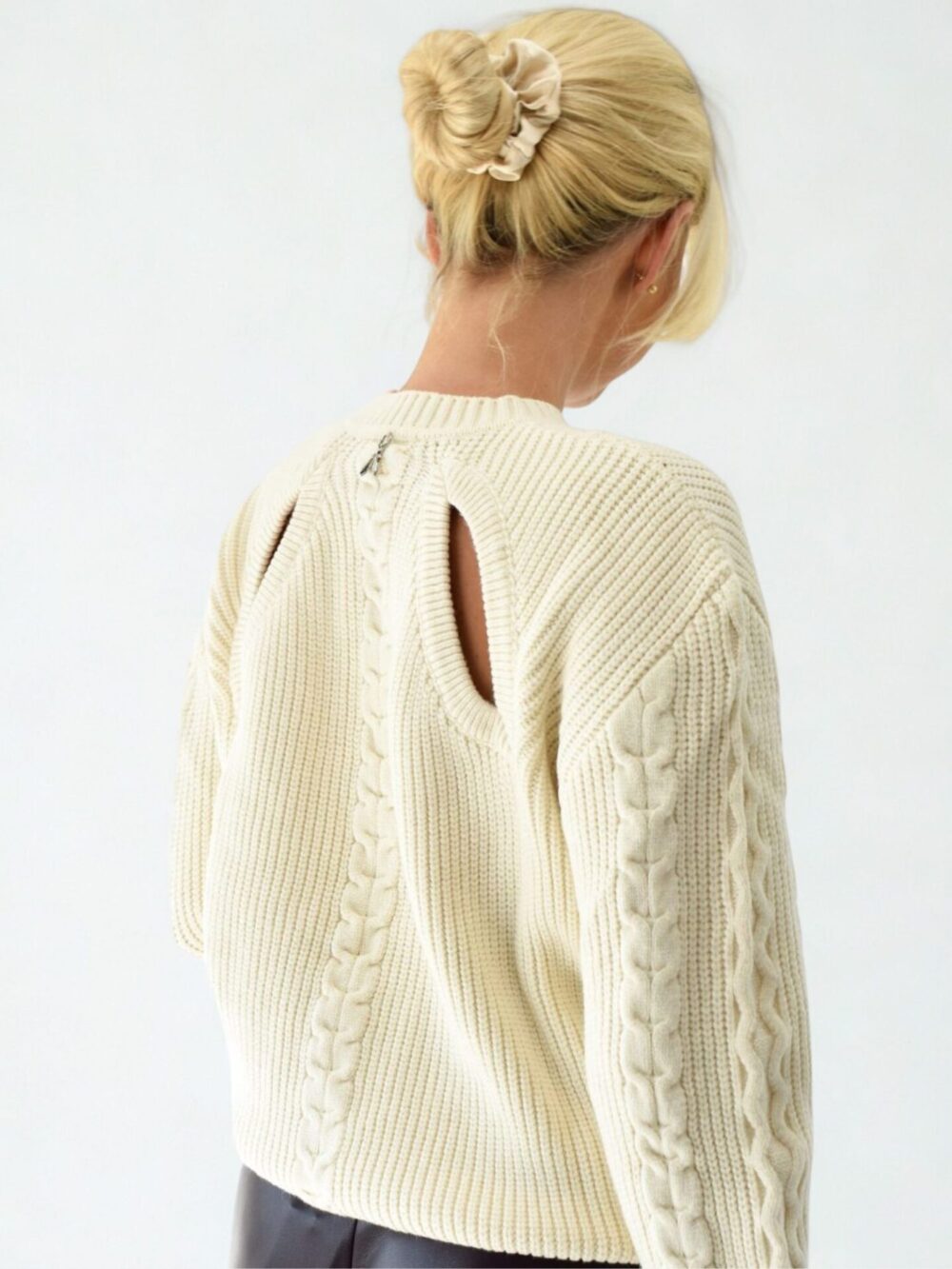 Sweter z wiskozy Patrizia Pepe