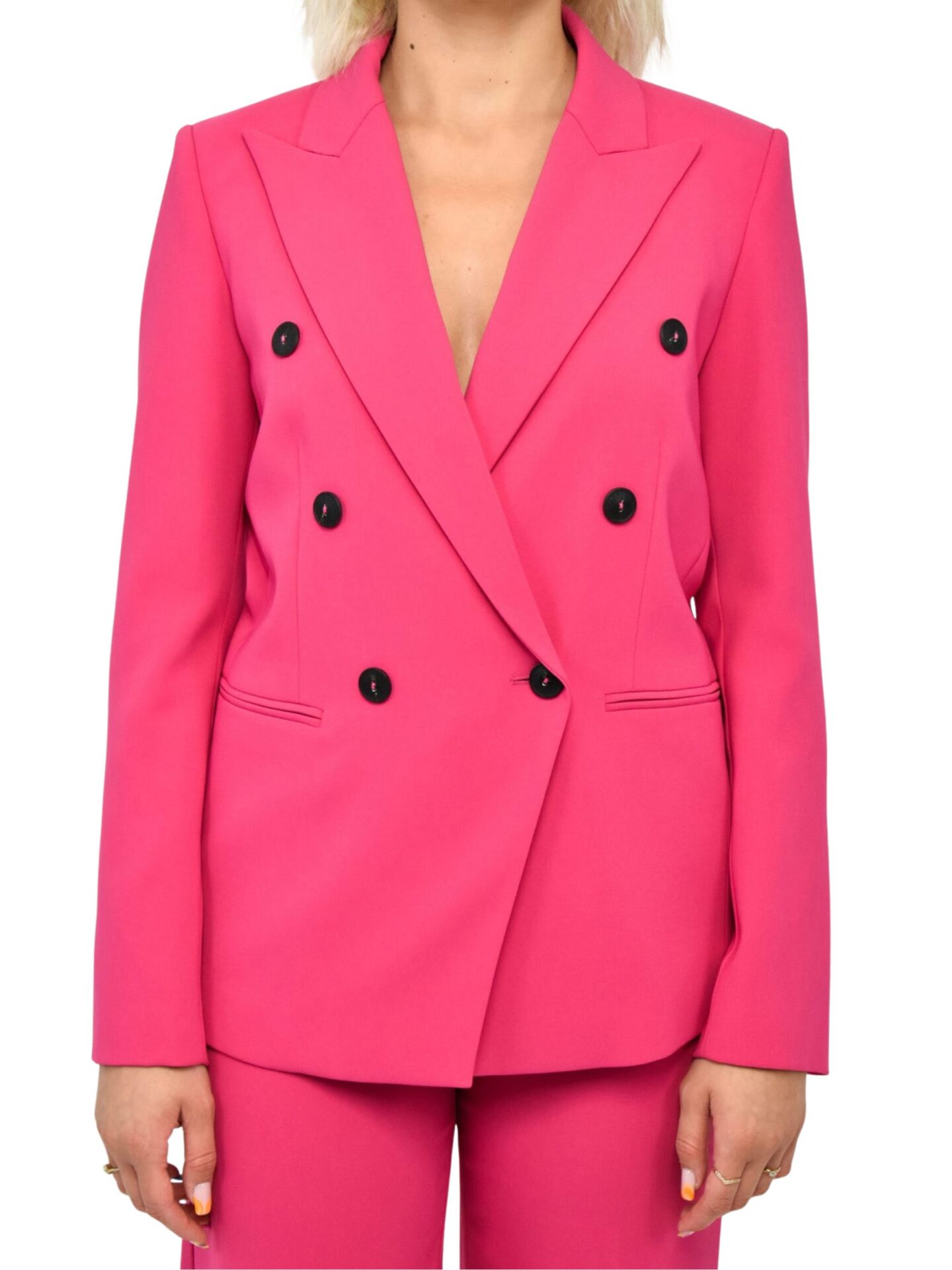 Różowa marynarka Patrizia Pepe Różowa marynarka Patrizia Pepe