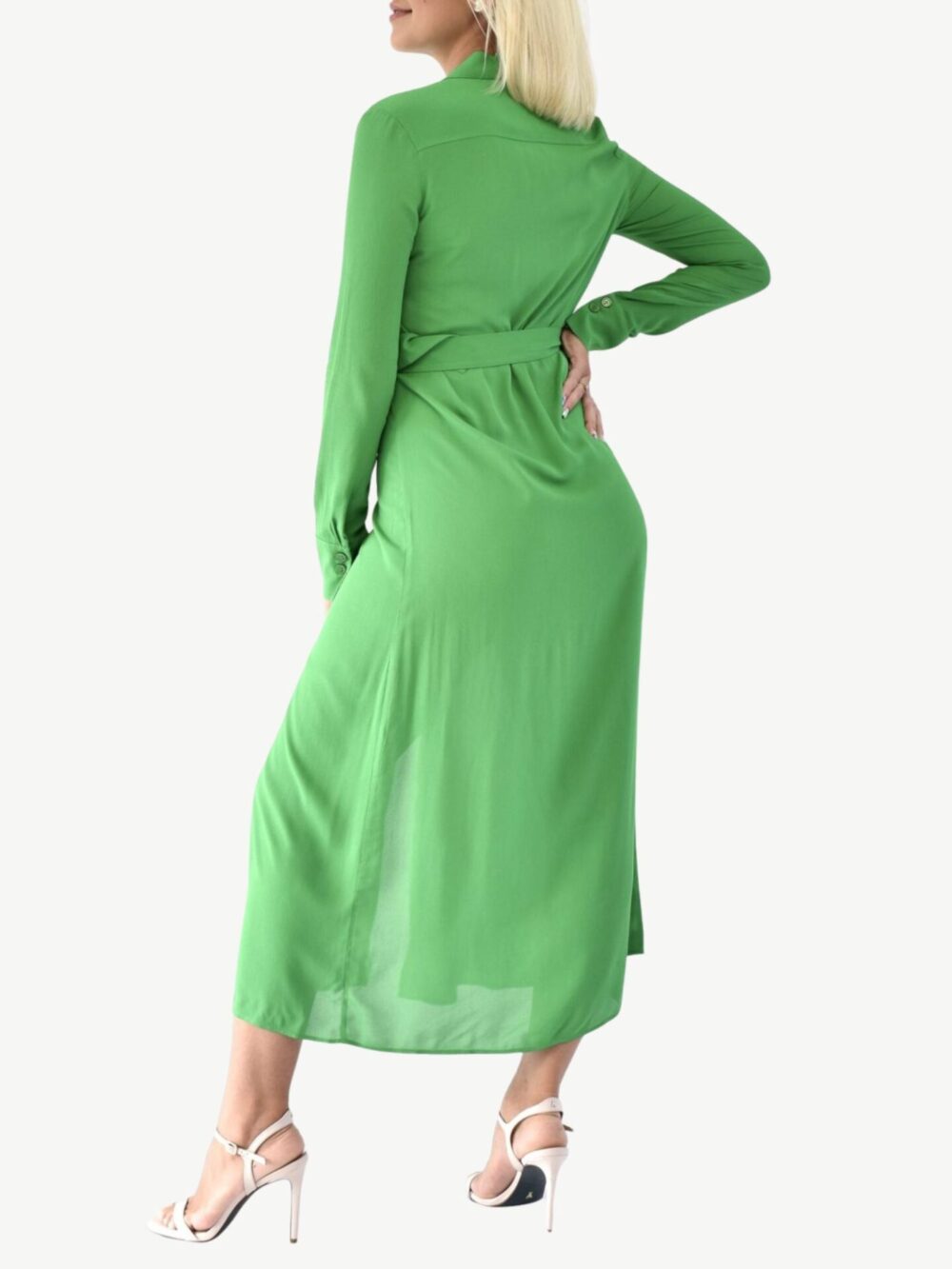 Zielona Szmizjerka Pinko z wiskozy