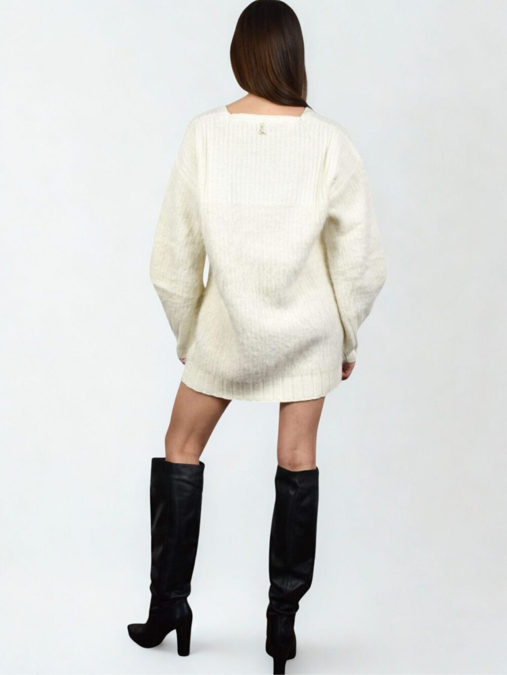 Długi sweter Patrizia Pepe