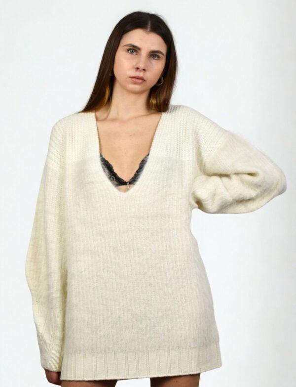 Długi sweter Patrizia Pepe