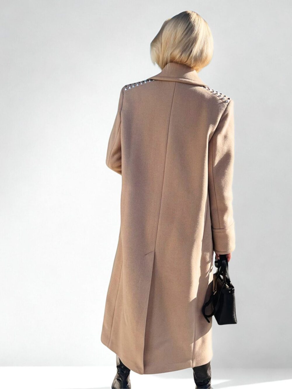 Wełniany Płaszcz Pinko Clarinda