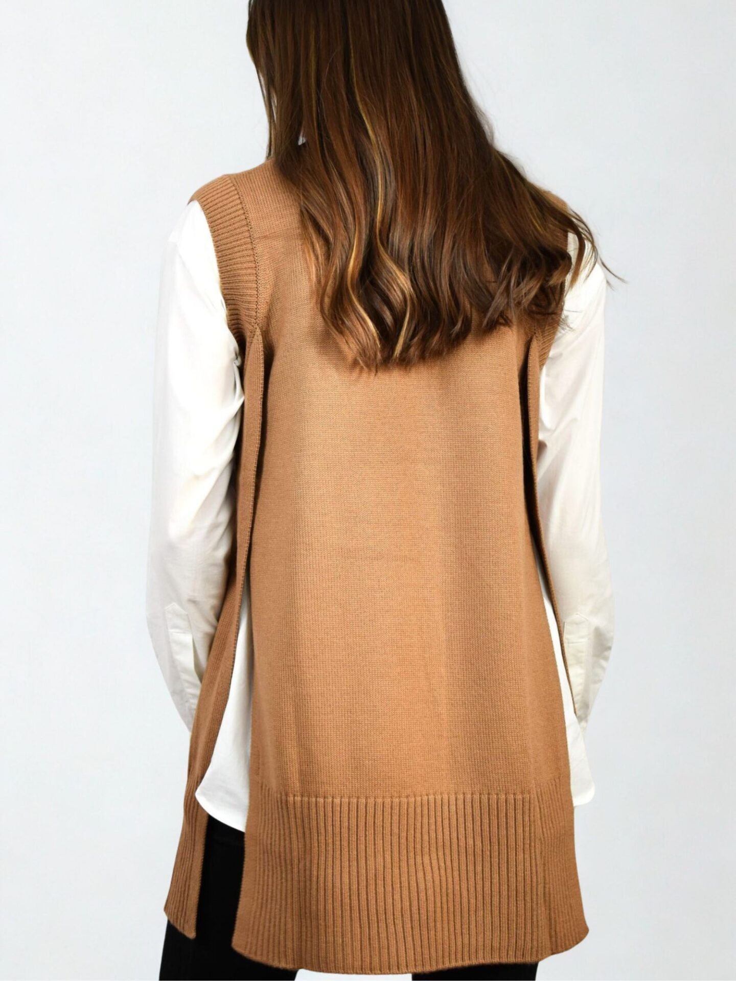 Wełniany bezrękawnik Patrizia Pepe Wełniany bezrękawnik Patrizia Pepe