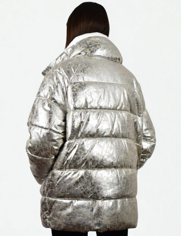 Srebrna Kurtka Pinko Brunella