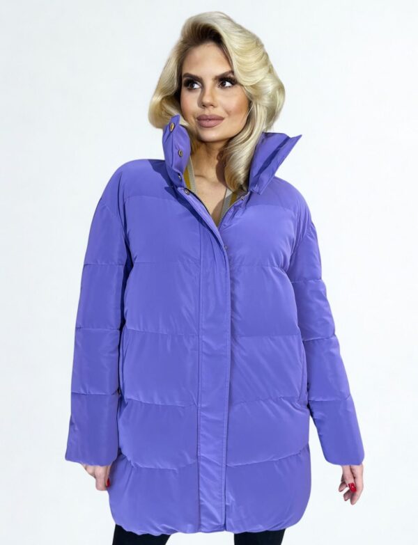 Fioletowa Kurtka Patrizia Pepe