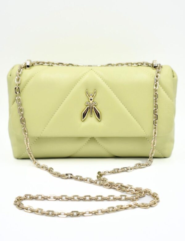 Limonkowa torebka Patrizia Pepe