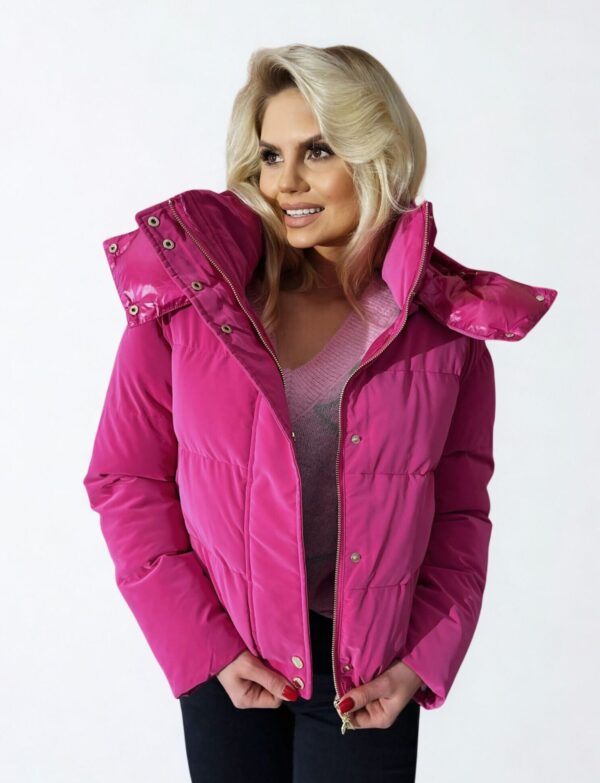 Różowa Kurtka Patrizia Pepe