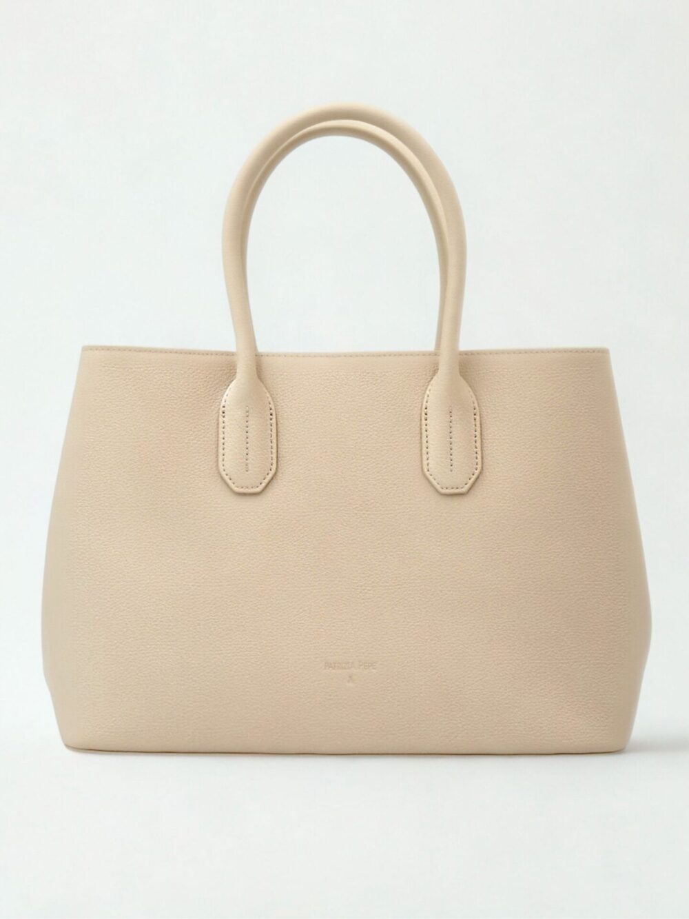 Beżowa shopperka Patrizia Pepe