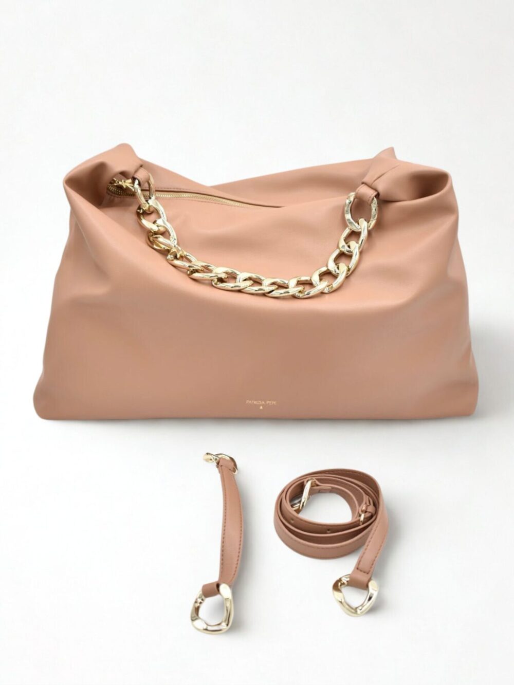 Beżowa torba Patrizia Pepe