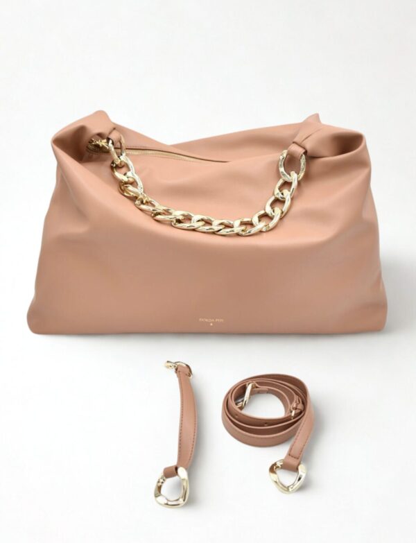 Beżowa torba Patrizia Pepe