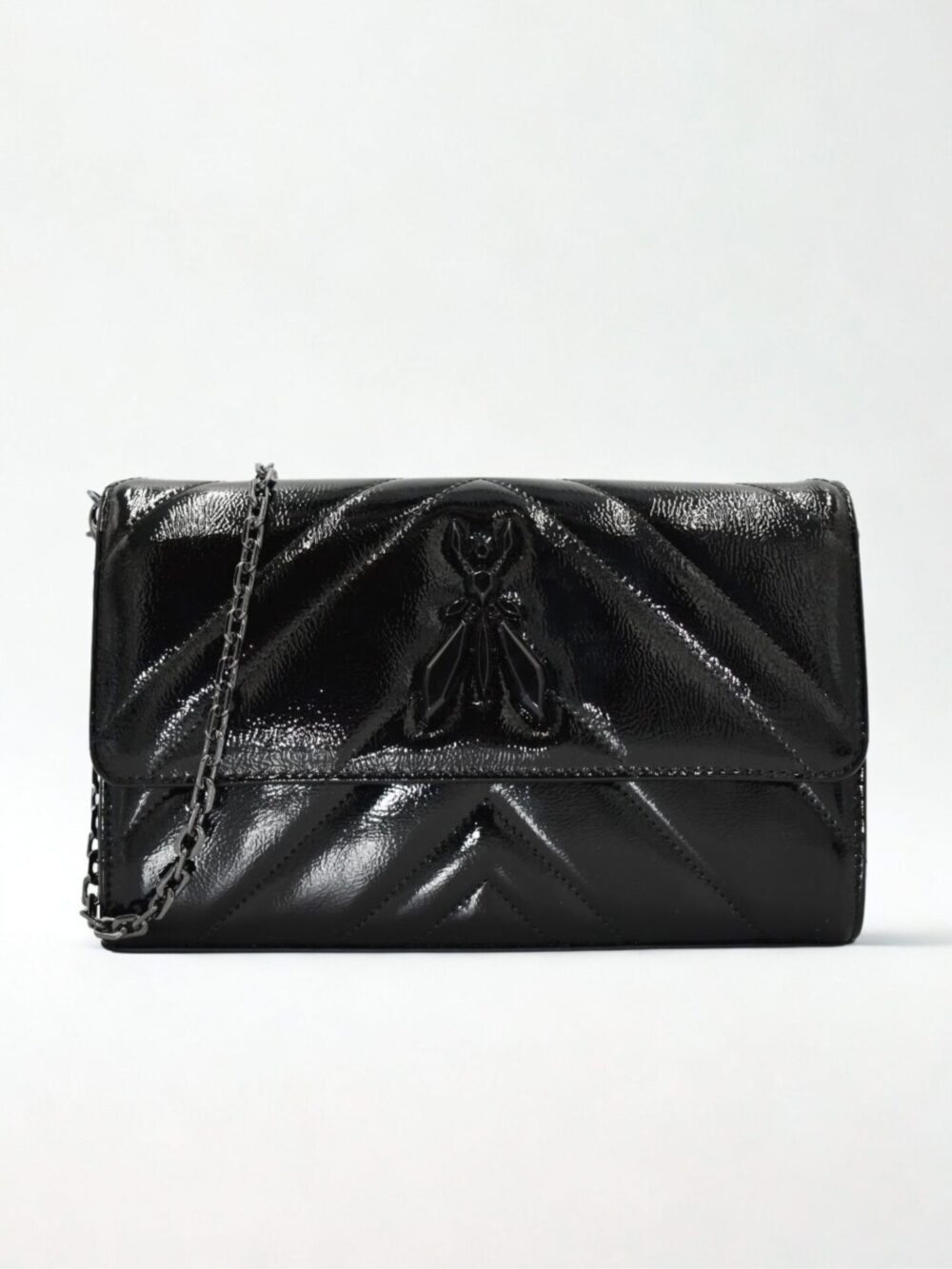 Czarna kopertówka Patrizia Pepe