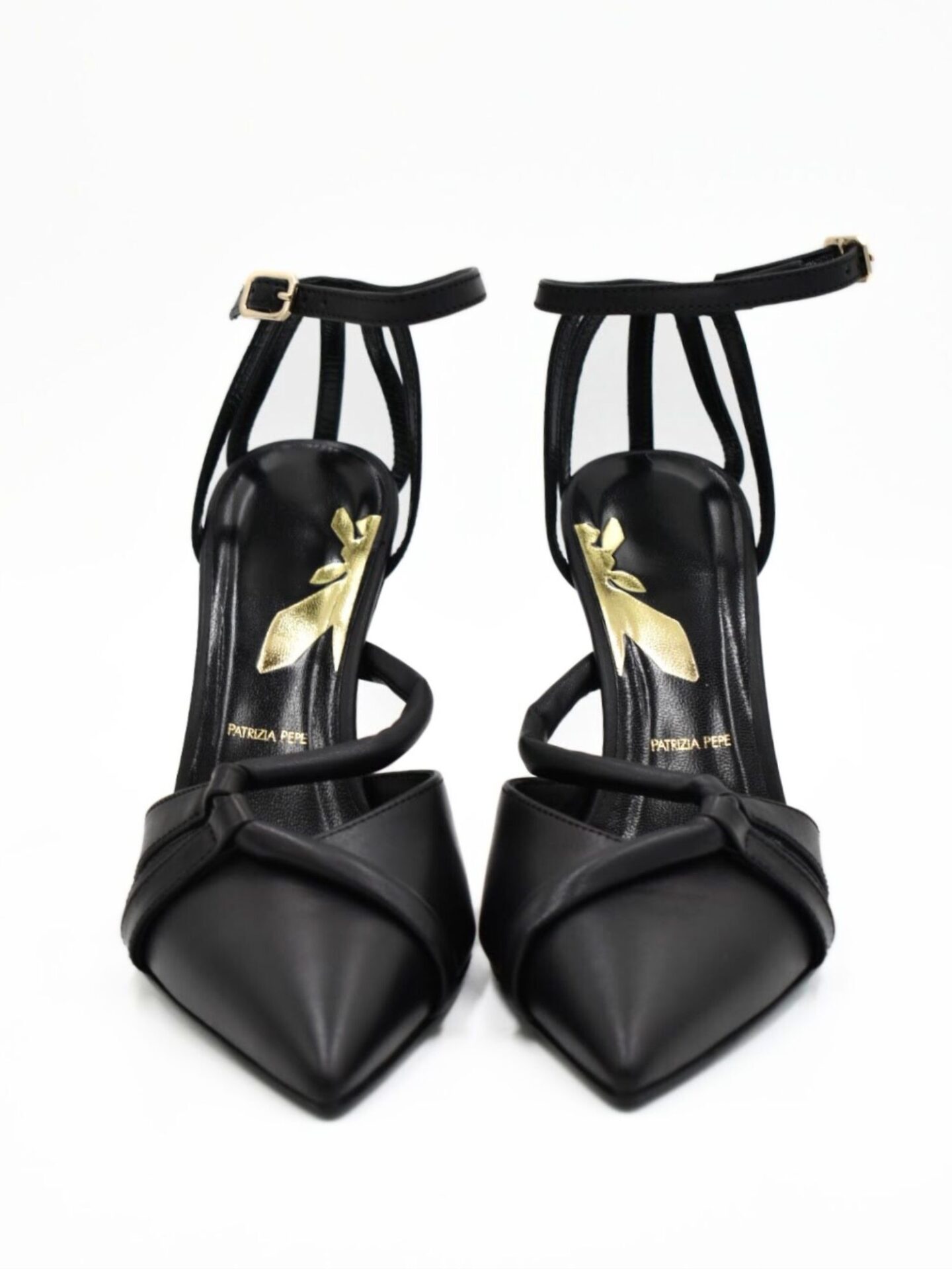 Skórzane szpilki Patrizia Pepe Skórzane szpilki Patrizia Pepe