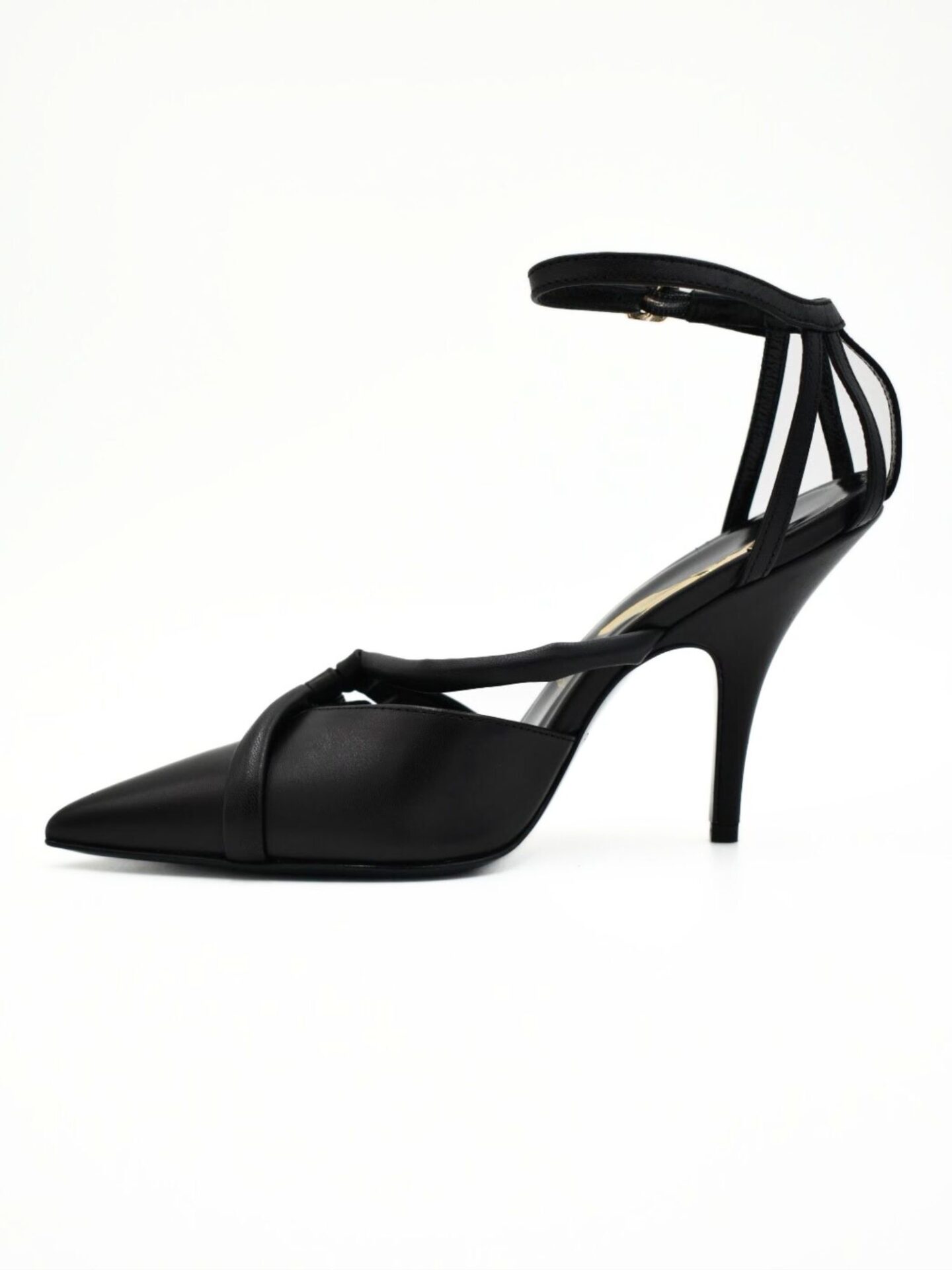 Skórzane szpilki Patrizia Pepe Skórzane szpilki Patrizia Pepe