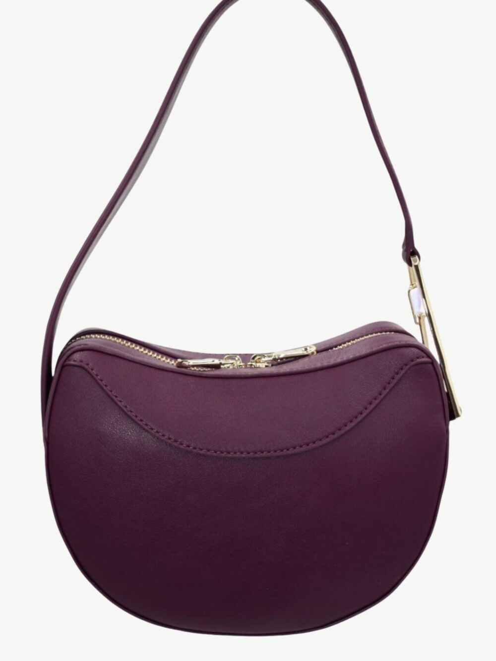 Śliwkowa torebka Patrizia Pepe