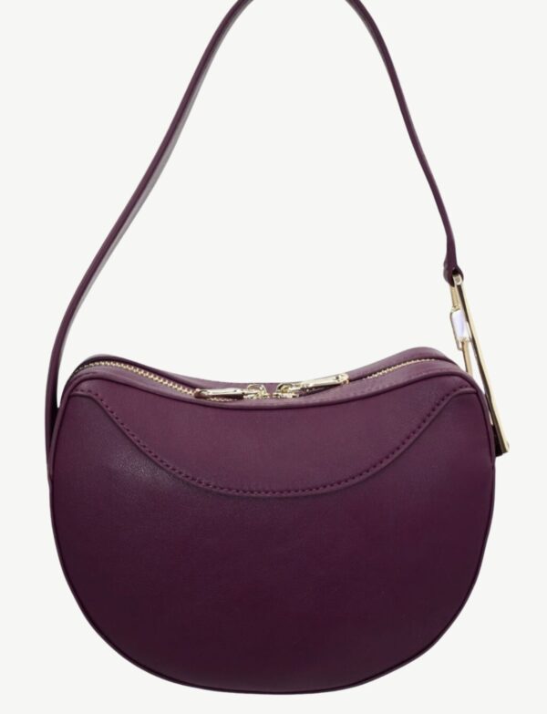 Śliwkowa torebka Patrizia Pepe