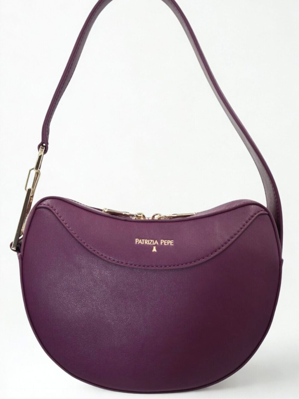 Śliwkowa torebka Patrizia Pepe
