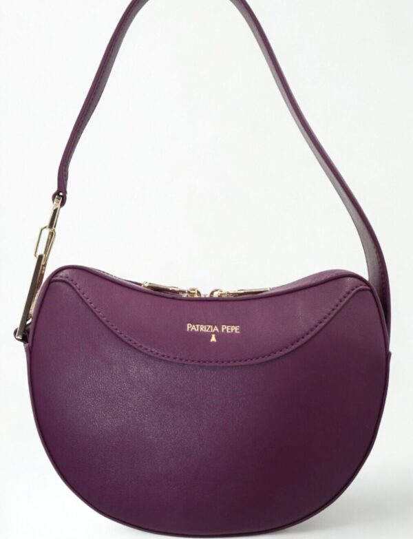 Śliwkowa torebka Patrizia Pepe