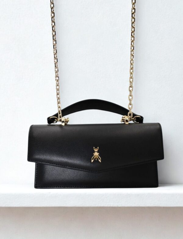 Czarna elegancka torebka Patrizia Pepe