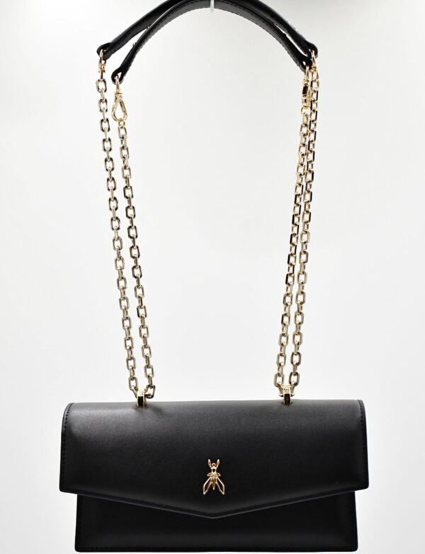 Czarna elegancka torebka Patrizia Pepe