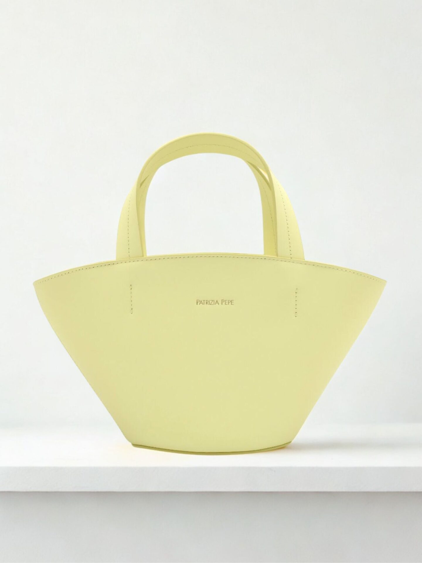 Limonkowa torebka Patrizia Pepe Limonkowa torebka Patrizia Pepe
