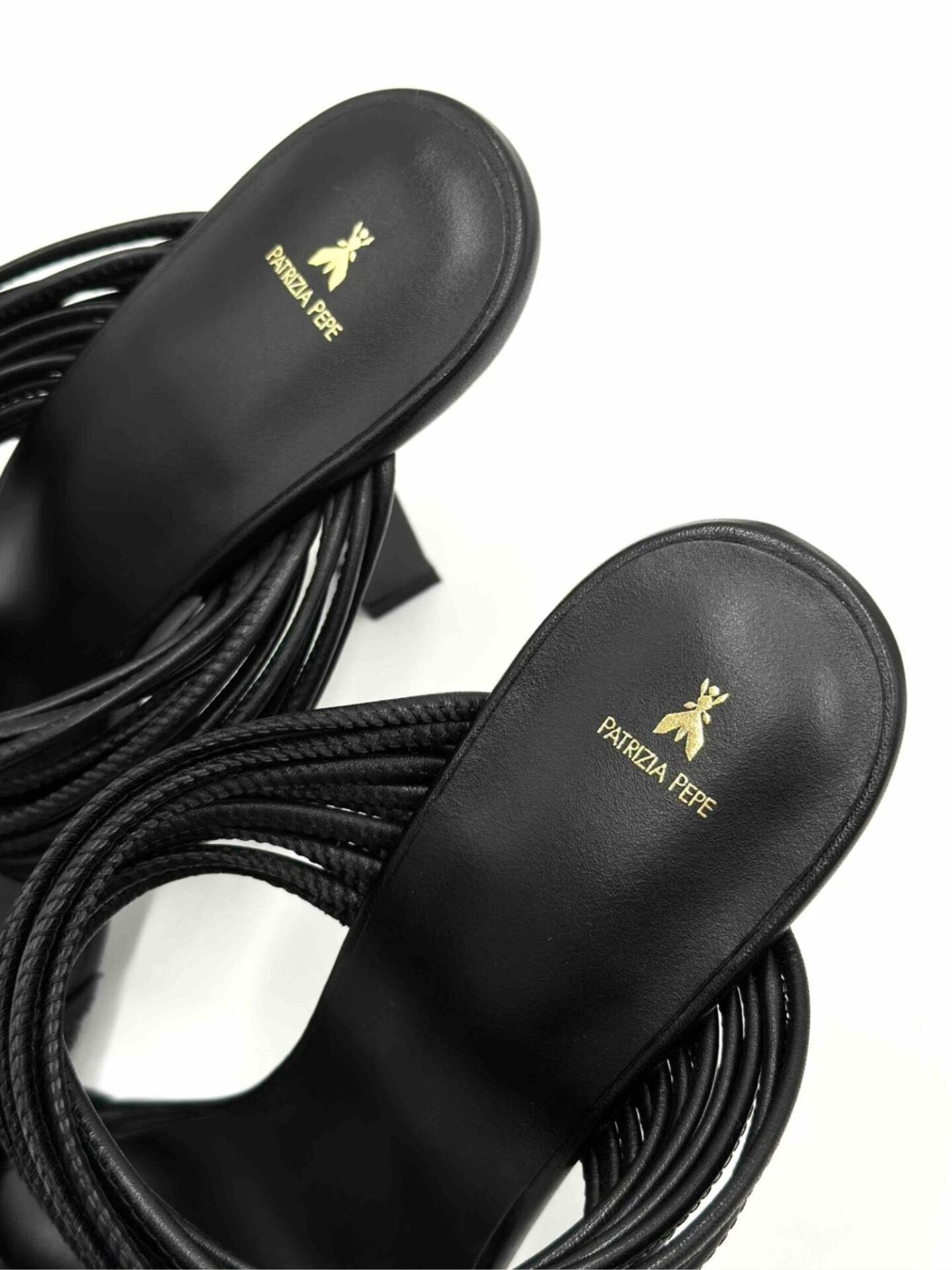 Klapki na obcasie Patrizia Pepe Klapki na obcasie Patrizia Pepe