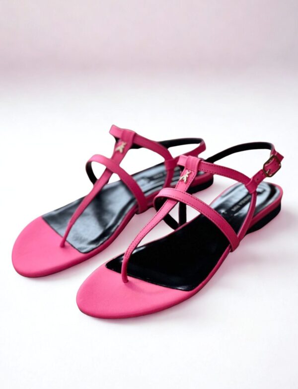 Różowe sandały Patrizia Pepe