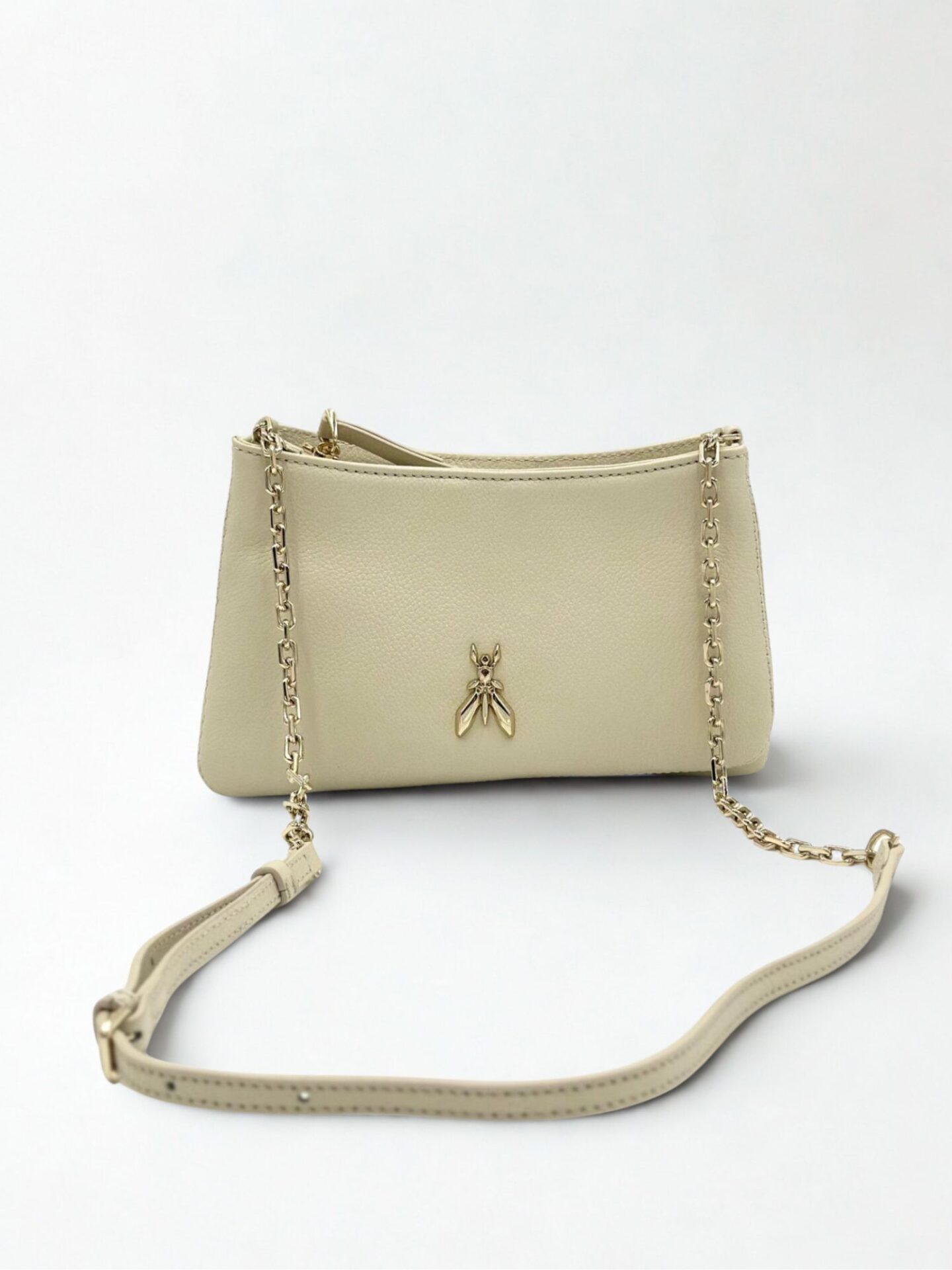 Skórzana torebka Patrizia Pepe