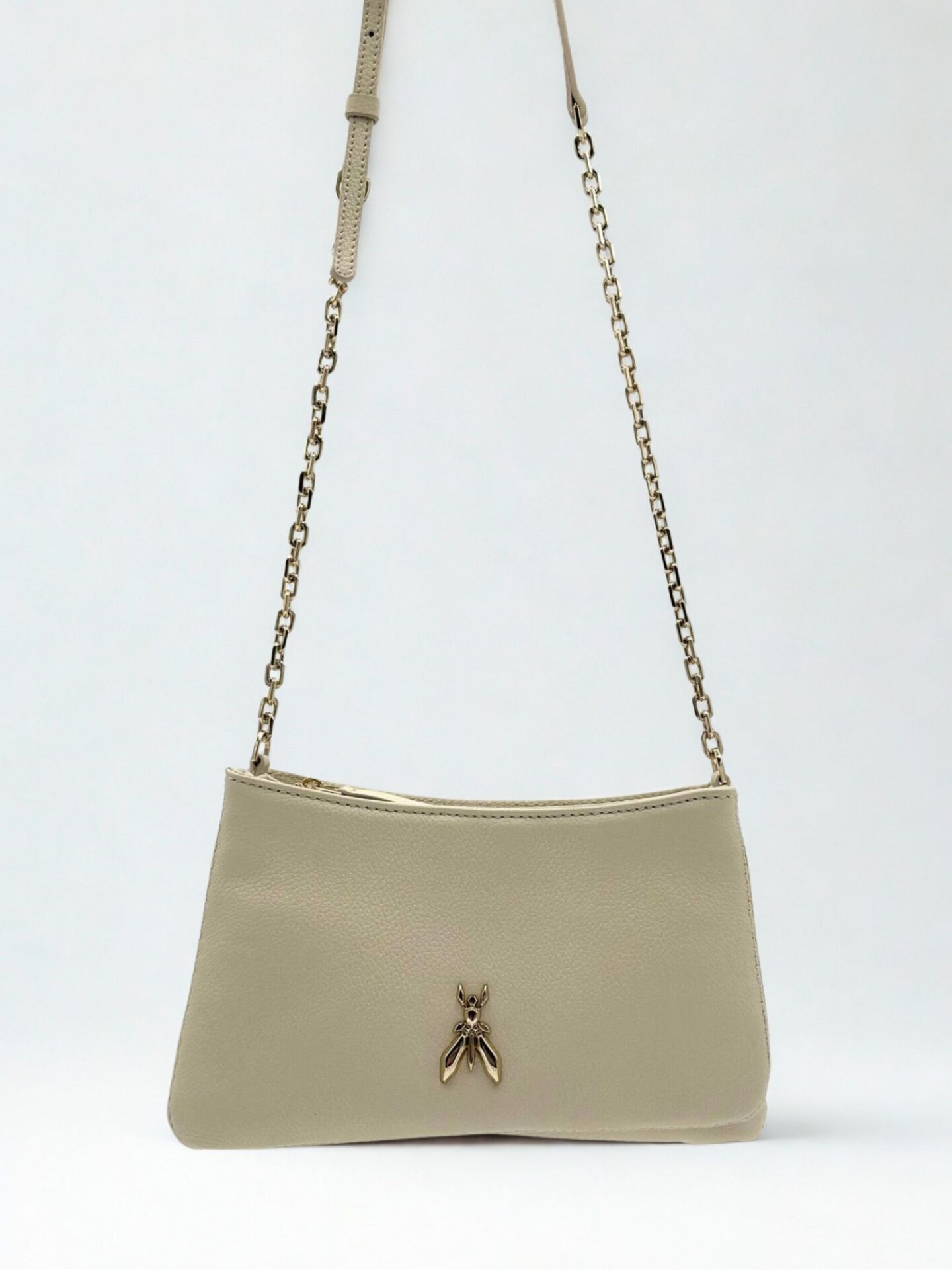 Skórzana torebka Patrizia Pepe