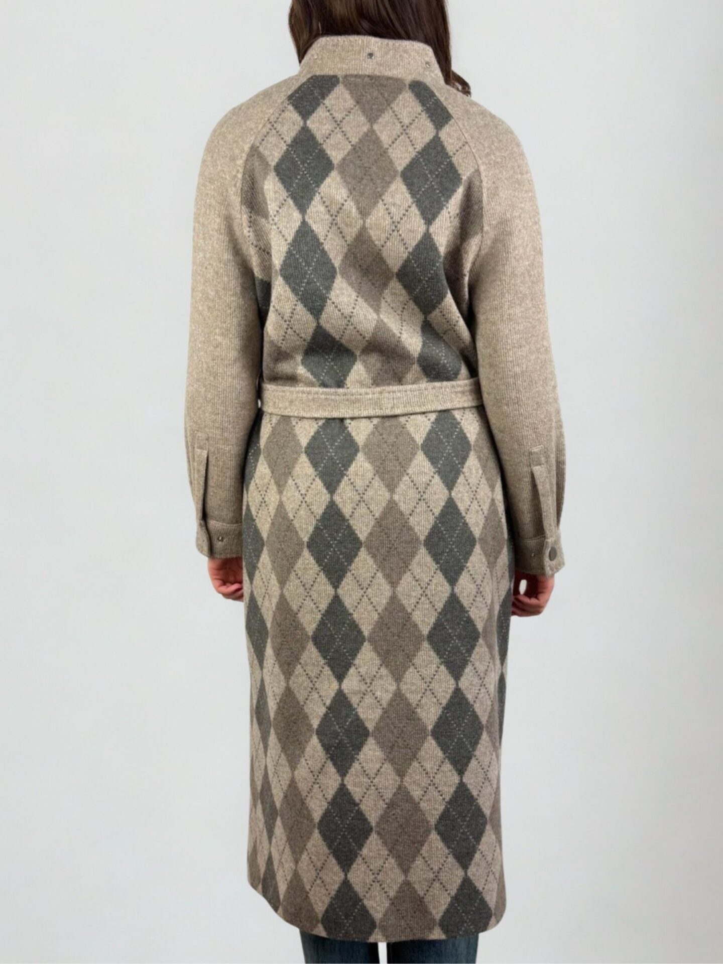 Beżowy płaszcz Boca Beżowy płaszcz Boca