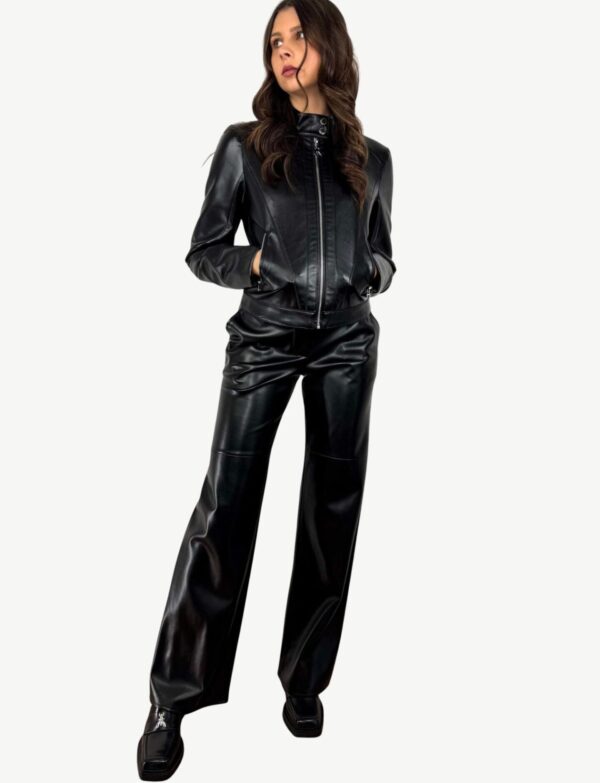 Czarne spodnie Patrizia Pepe