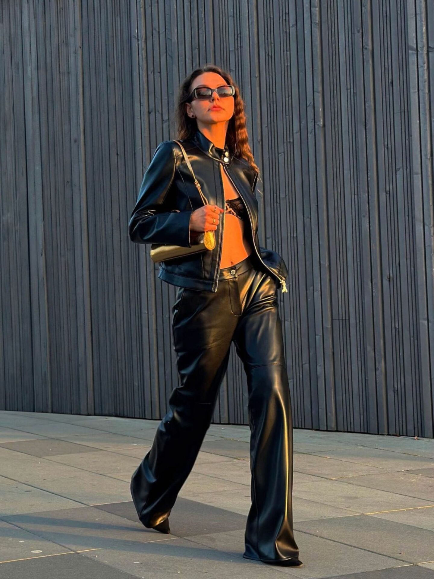 Czarne spodnie Patrizia Pepe Czarne spodnie Patrizia Pepe