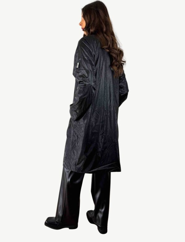 Czarny płaszcz Boca