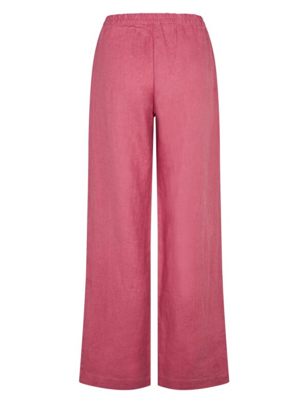 Lniane spodnie Satove Samsøe Samsøe