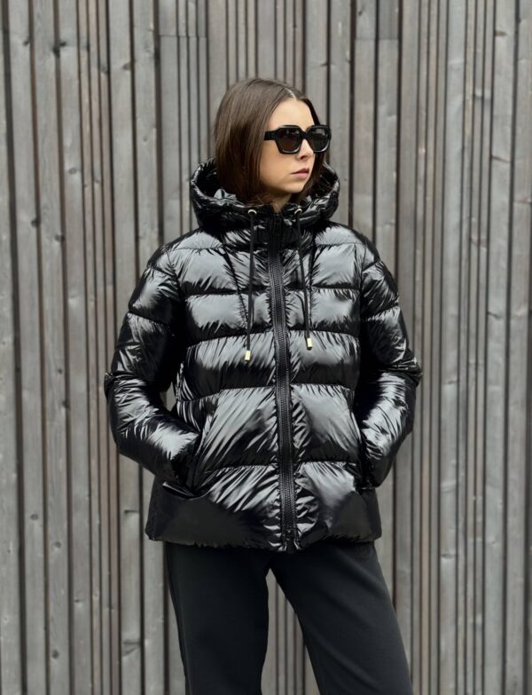 Czarna kurtka Eleodoro Pinko