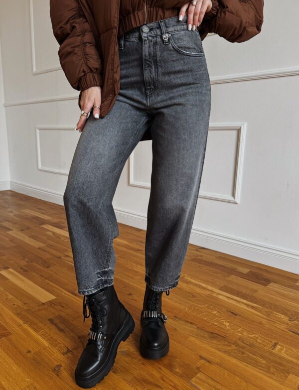 Szare jeansy Pinko Estelle Egg