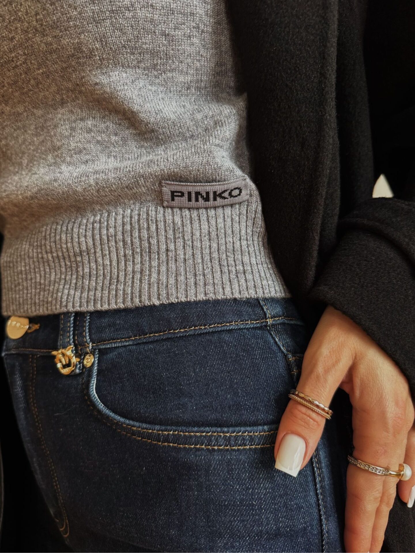 Sweter Pinko Gorgona Polo Sweter Pinko Gorgona Polo