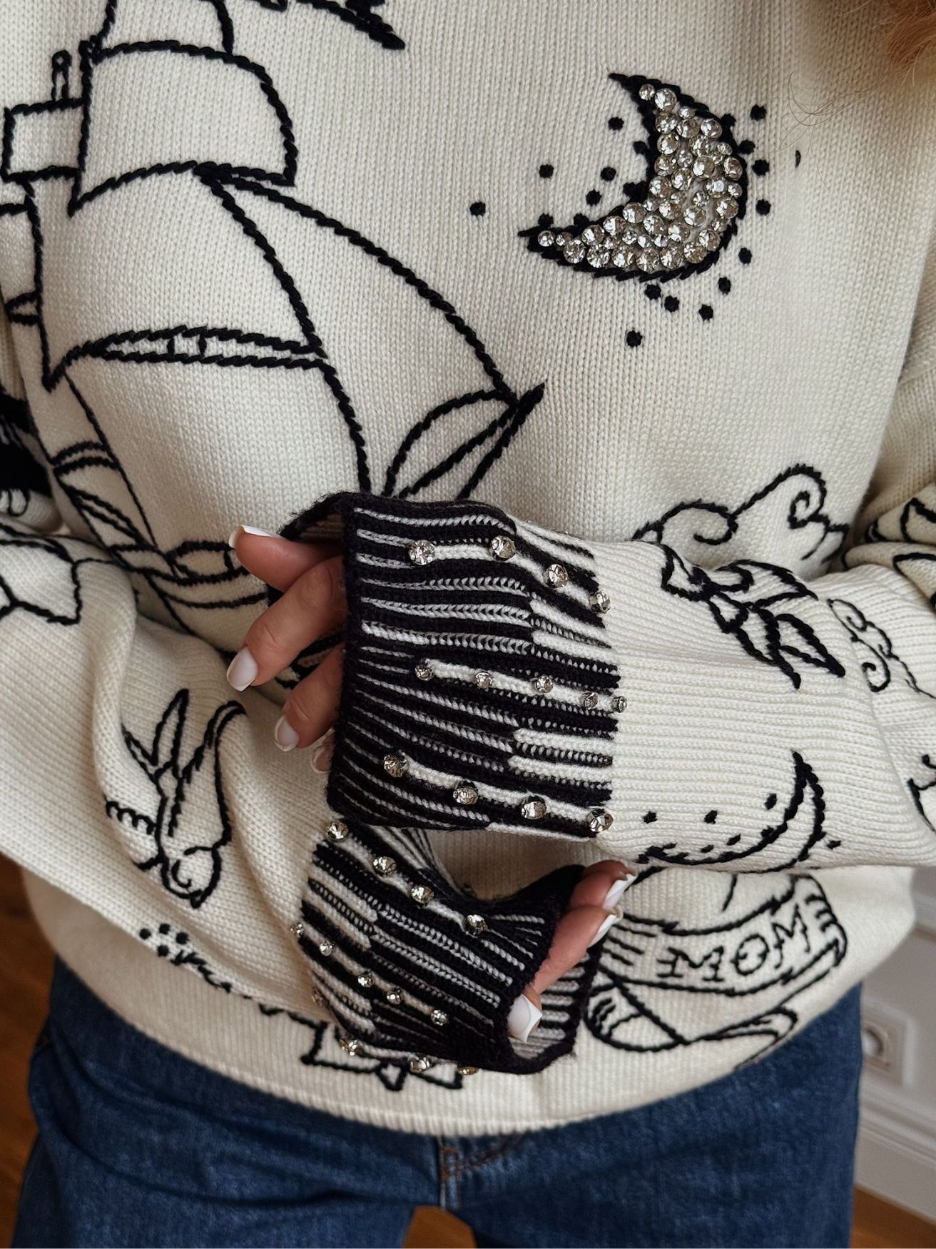 Wełniany sweter Pinko ANDROS Wełniany sweter Pinko ANDROS