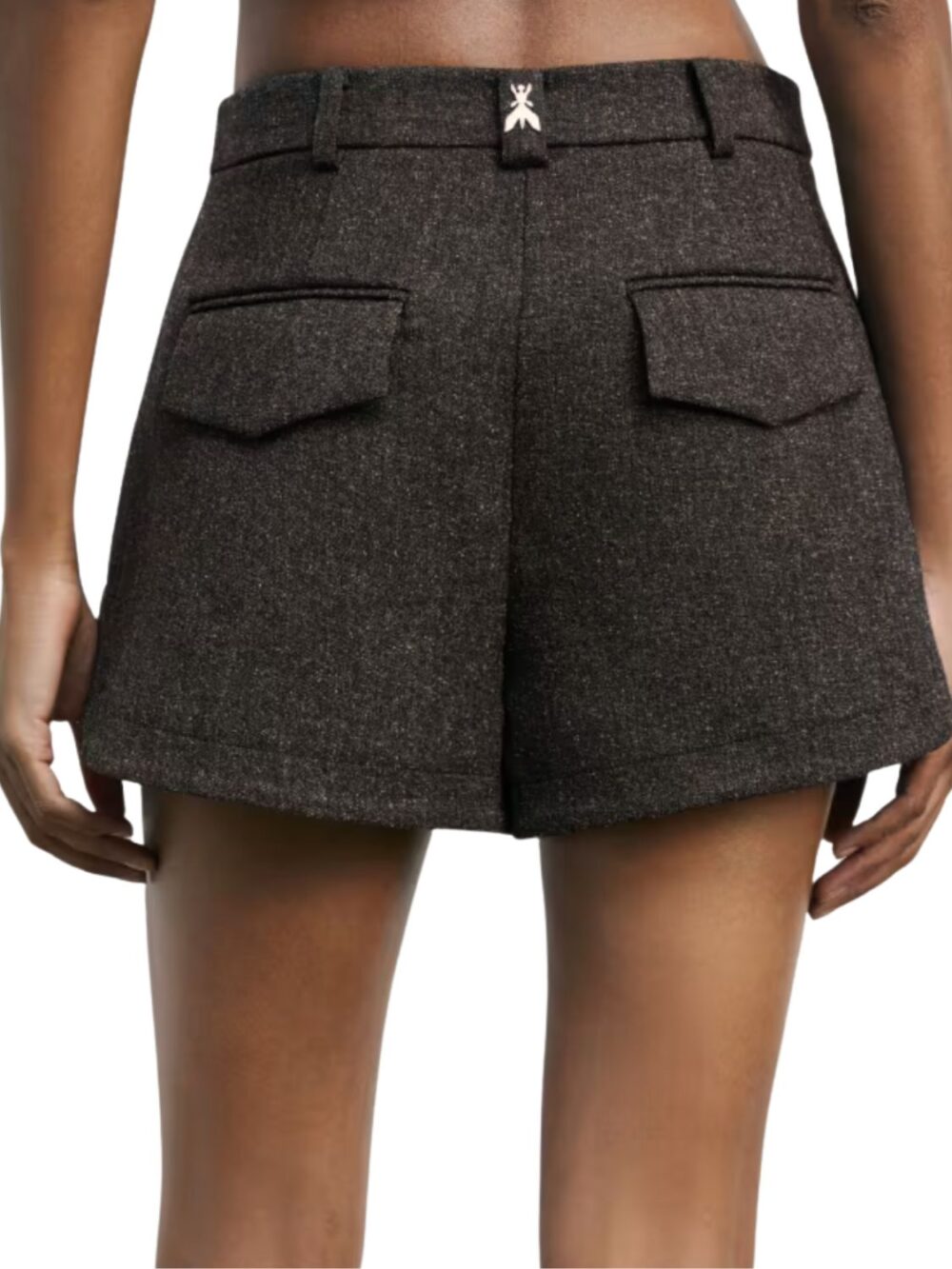 Brązowe szorty Patrizia Pepe