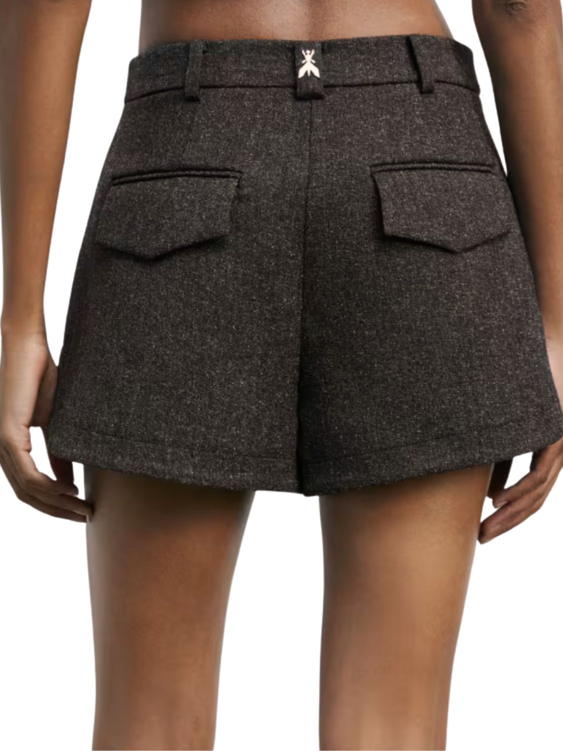 Brązowe szorty Patrizia Pepe Brązowe szorty Patrizia Pepe