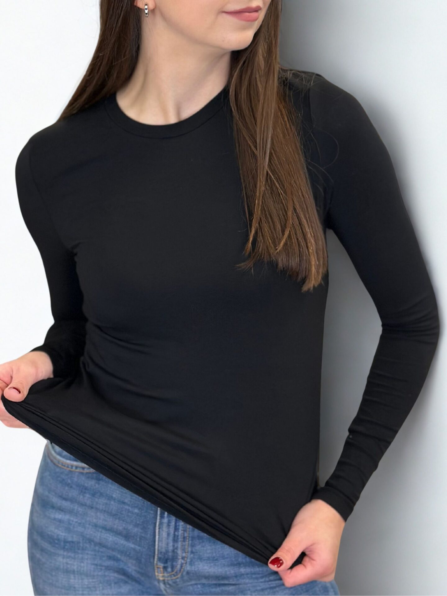 Czarna bluzka Ester Samsøe Samsøe Czarna bluzka Ester Samsøe Samsøe