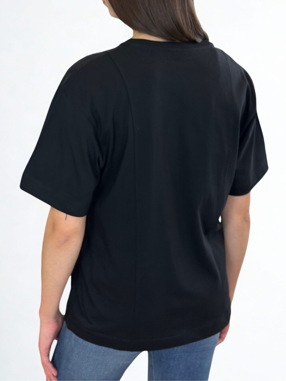 Czarny T-shirt Tortino Pinko