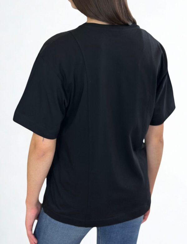 Czarny T-shirt Tortino Pinko