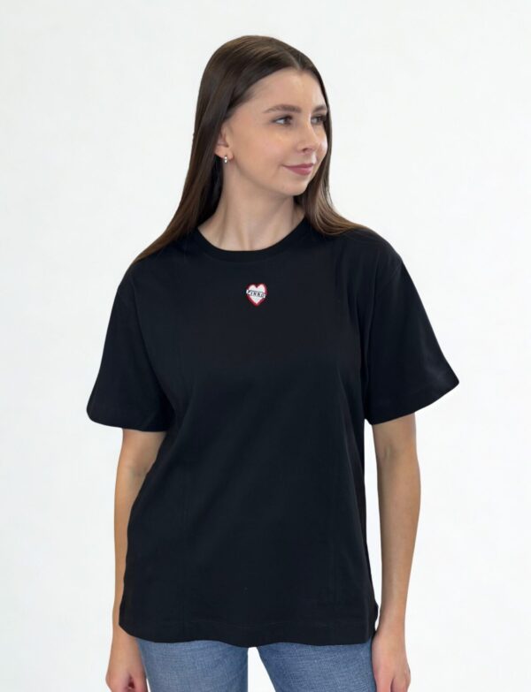 Czarny T-shirt Tortino Pinko